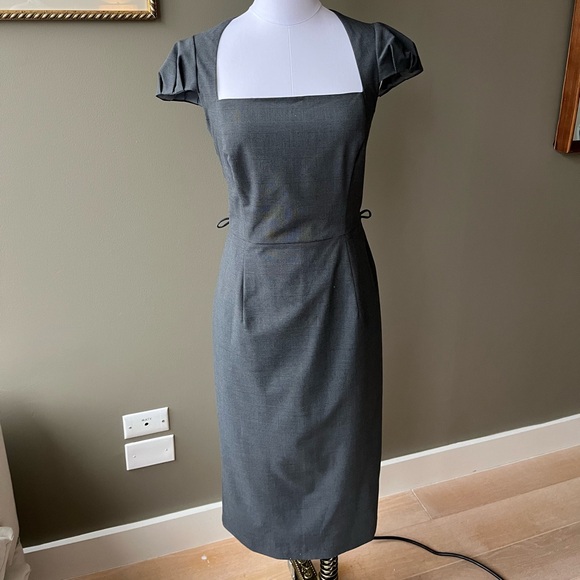 Roland Mouret style check dress - Picture 2 of 4